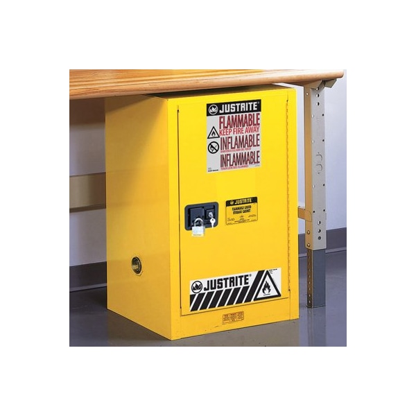 SAFETY CABINET 12 GAL. COMPACT YELLOW